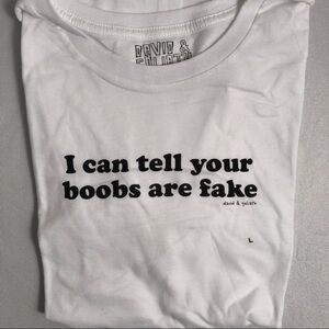 David and Goliath white short sleeve crew neck graphic t-shirt